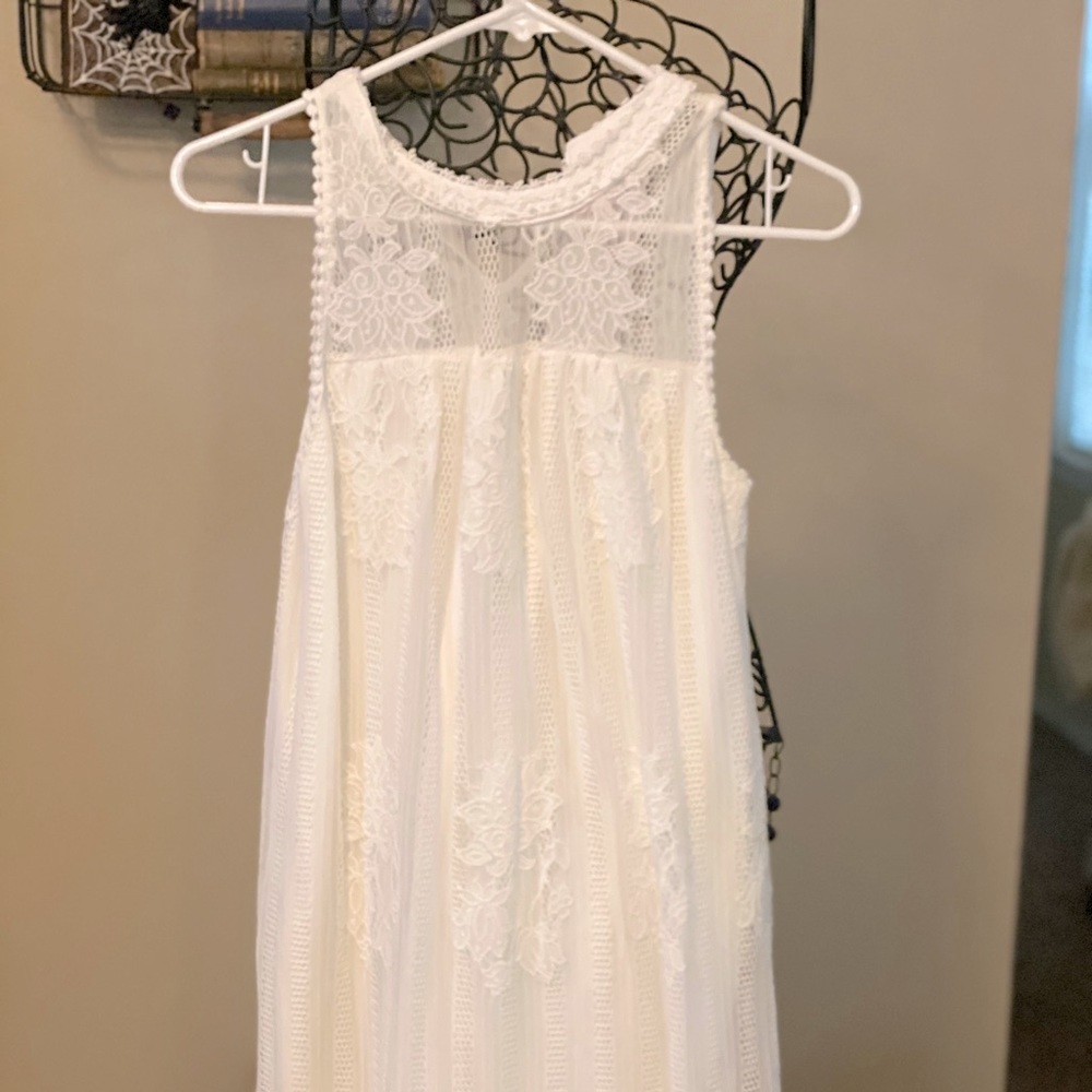 White Lace Dress